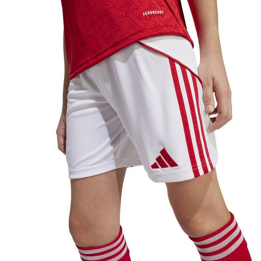 Adidas Arsenal White & Red Shorts 'Gym'