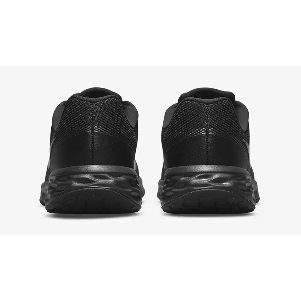 Nike Revolution 6 Noir Gris Fumée Neuf Gortex Imperméable 'mandem' Baskets lacées style haut/ample stylées