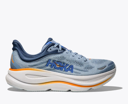 Hoka Bondi 8 « Blue Racer » Gortex imperméables « mandem » baskets style lacets hauts/coupe ample stylées