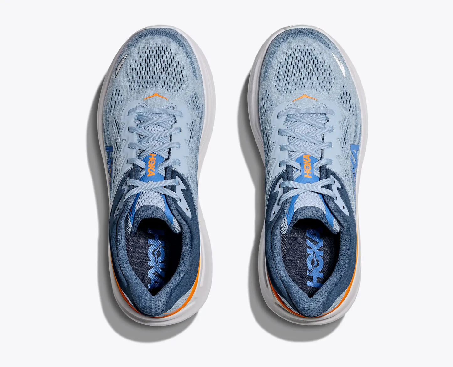 Hoka Bondi 8 'Blue Racer' Gortex Waterproof 'mandem' Sneaker style lace high/ loose fit drippy