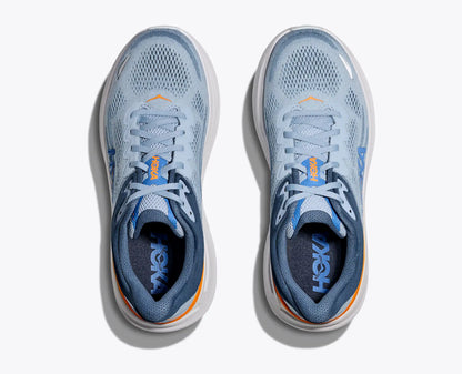 Hoka Bondi 8 « Blue Racer » Gortex imperméables « mandem » baskets style lacets hauts/coupe ample stylées