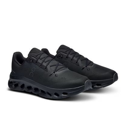 On Cloud 5 'Triple Black' (Copie) Baskets Gortex imperméables 'mandem' style lacets hauts/coupe ample tendance
